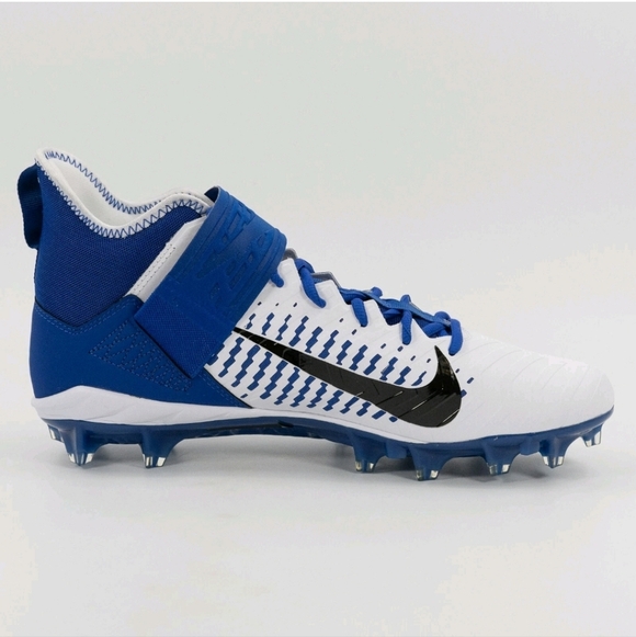 Nike Other - Nike Alpha Menace Pro 2 Mid White Team Royal BV3945-101 Football Cleats size 13